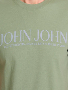 Camiseta John John Masculina Slim Fit Standard Verde Claro