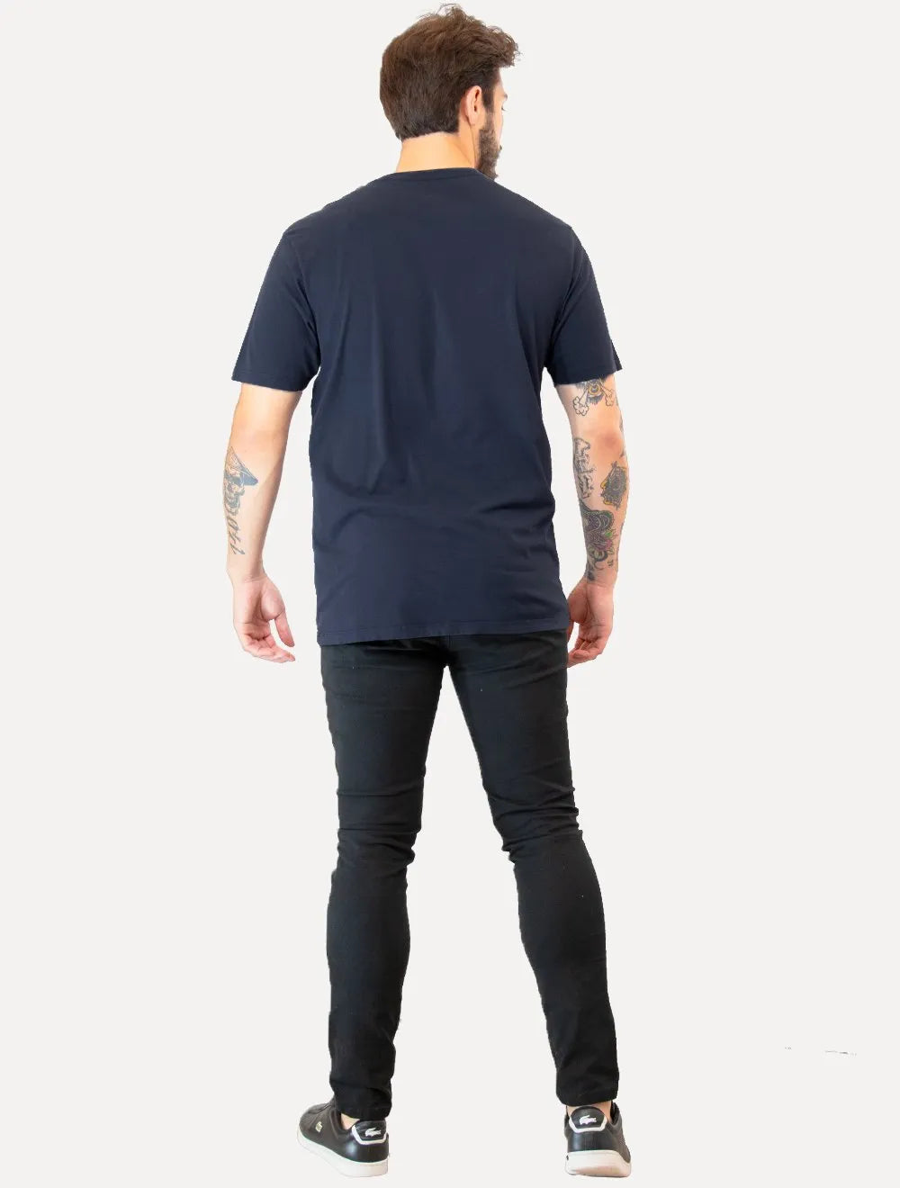 Camiseta Guess Masculina Light Icon Azul Marinho
