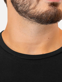 Camiseta Guess Masculina Big Logo Los Angeles Bordado Preta