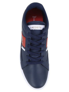 Tênis Lacoste Masculino Europa Nvy/Red Vermelho/ Azul Marinho