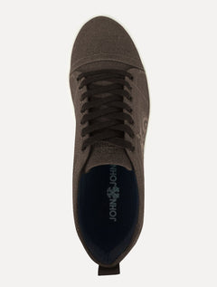 Tênis John John Masculino London Canvas Marrom Escuro