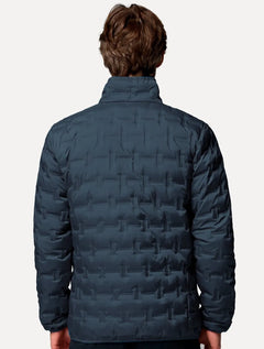 Jaqueta Columbia Masculina Delta Ridge II Down Sem Capuz Azul Índigo
