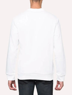 Moletom Calvin Klein Jeans Masculino Crewneck Issue Monograma Branco