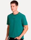 Camiseta John John Masculina Regular Clean Verde Escuro