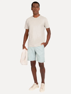 Camiseta Aramis Masculina Basic Lisa Cáqui Médio