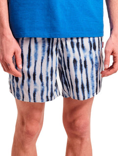 Short Reserva D'Água Beachwear Shibori Azul