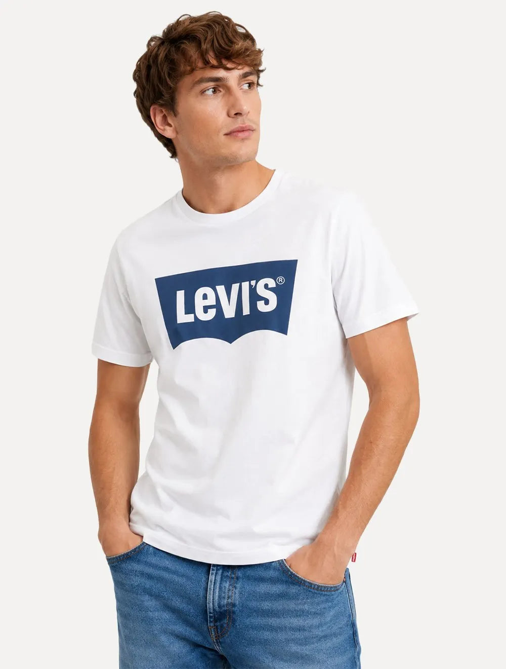 Camiseta Levis Masculina Essenial Sporty Branca