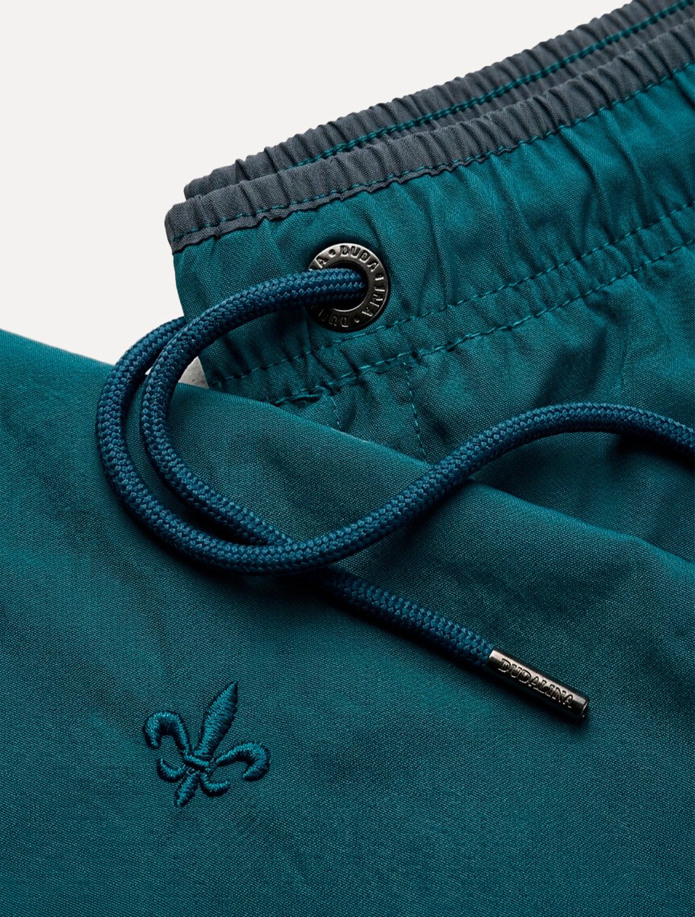 Shorts Dudalina Masculino Relax Classic Verde Turquesa