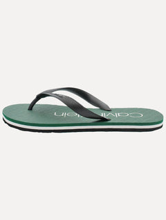 Chinelo Calvin Klein Jeans Swin Contrast Logo Re Issue Verde