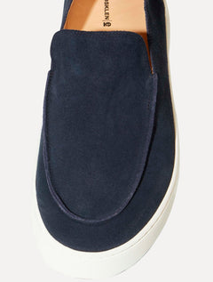Tênis Osklen Masculino Camurça Moc Soho Soft Azul Marinho