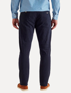 Calça Reserva Masculina de Sarja Casual Iron Azul Marinho