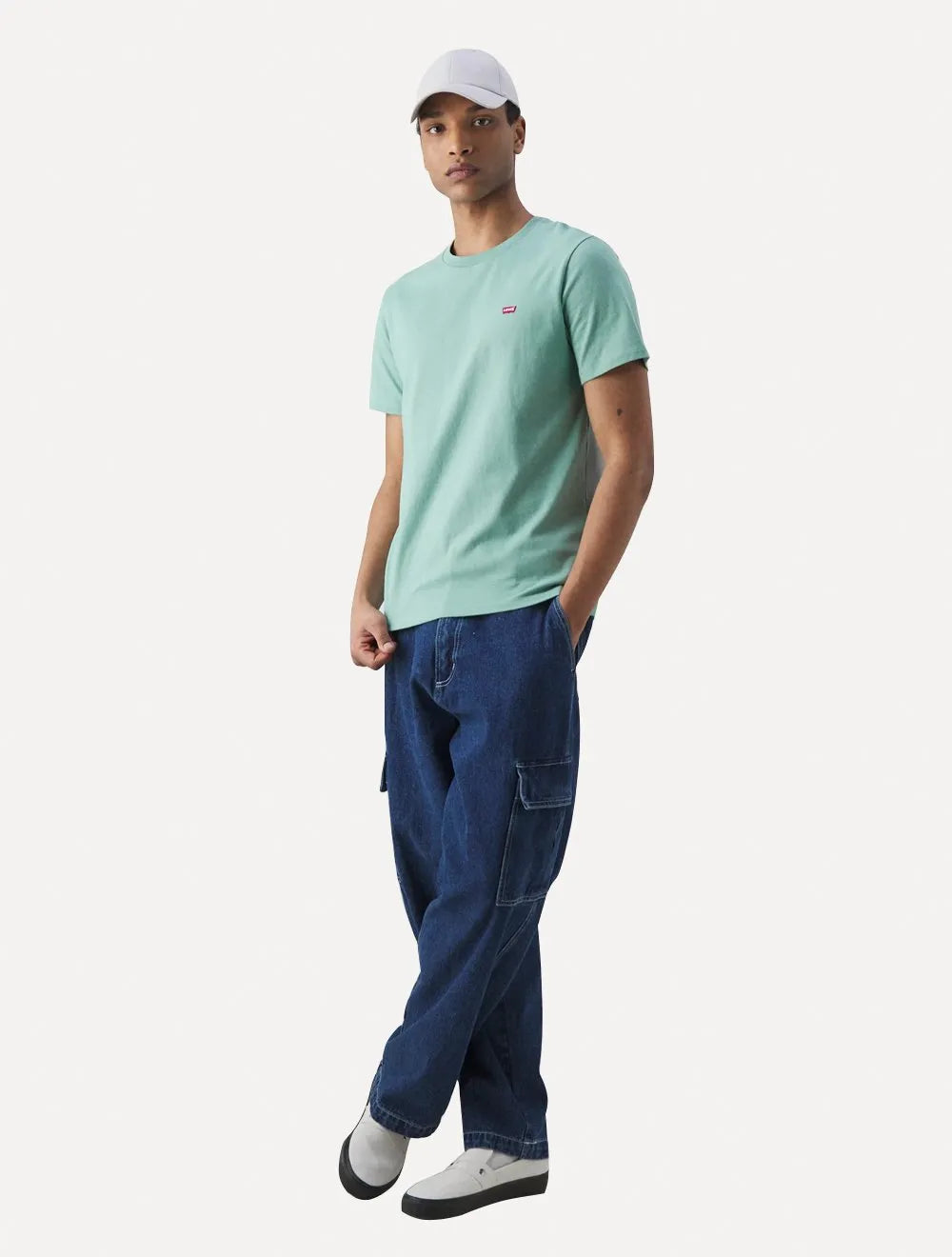 Camiseta Levis Classic SS Original HM Turquesa