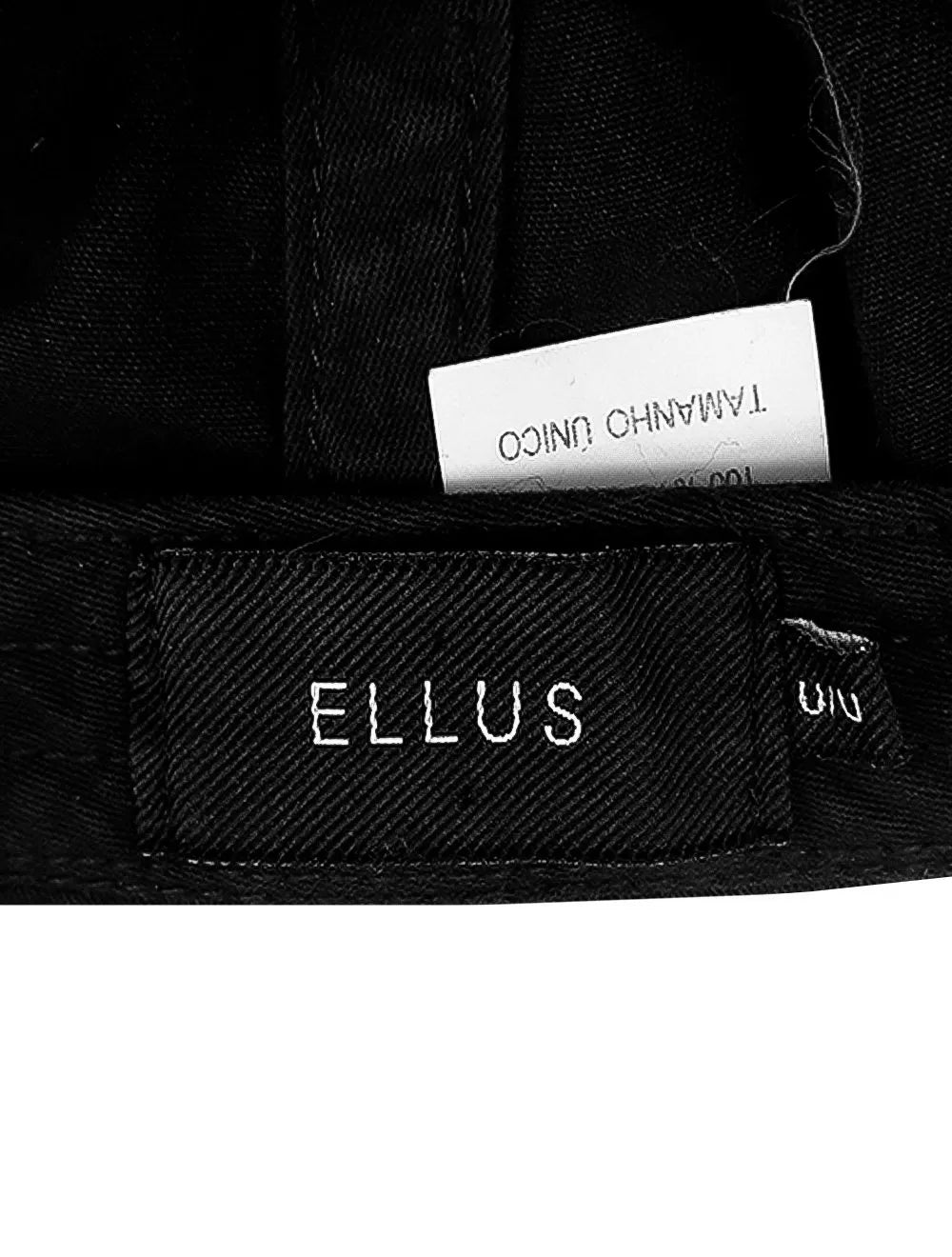 Boné Ellus Masculino Metal Logo Preto