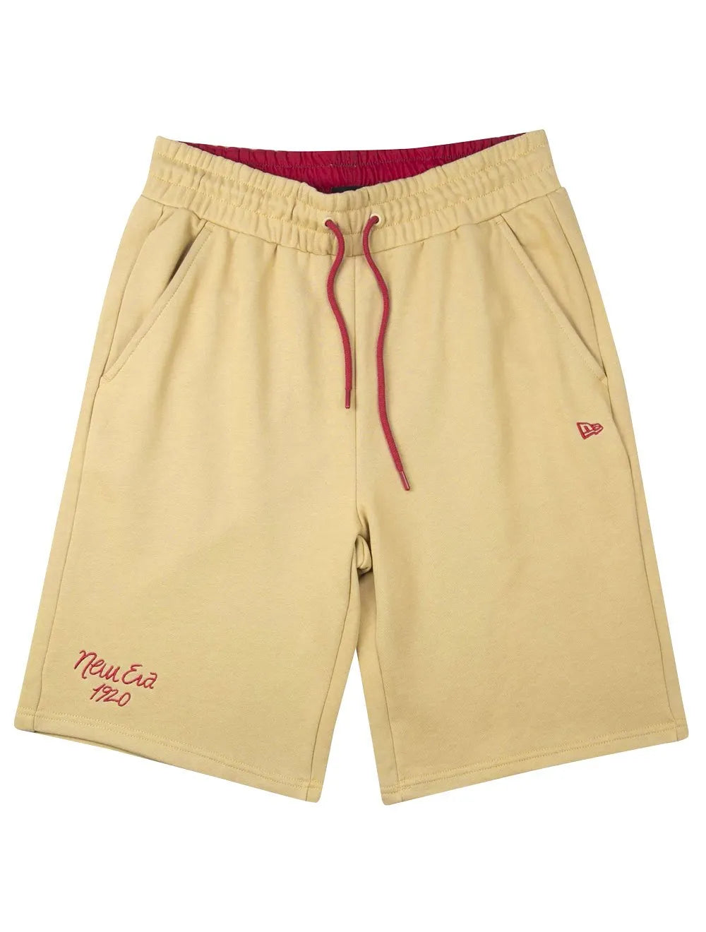 Bermuda New Era Masculina Moletom 1920 Classic Cáqui