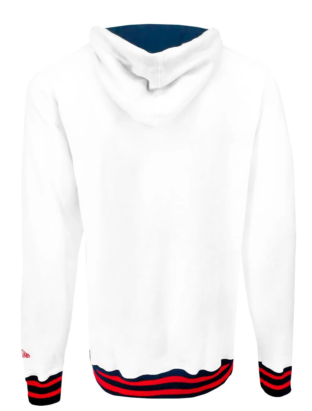 Moletom New Era Masculino Hoodie College Rounded Boston Red Sox Branco
