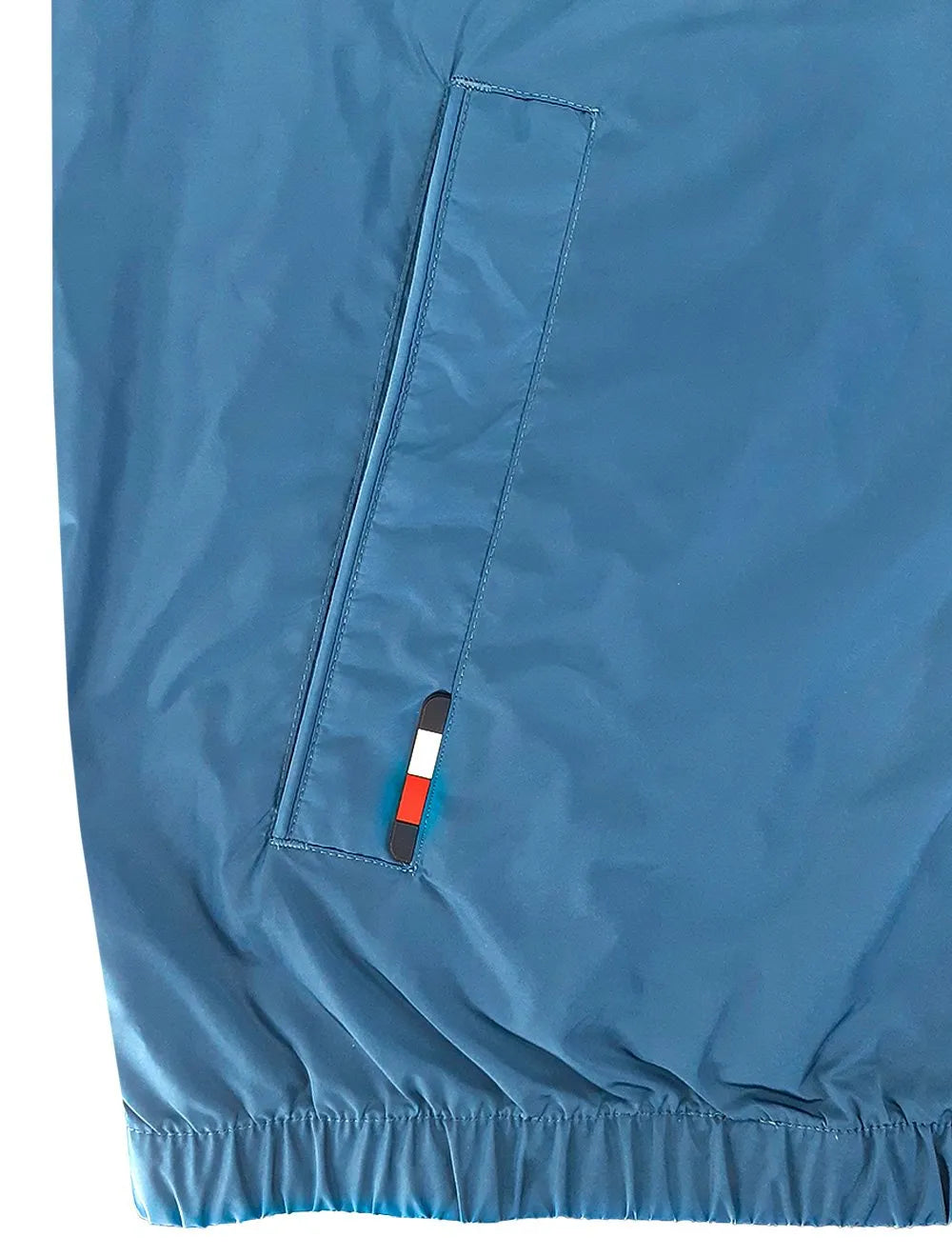Jaqueta Tommy Hilfiger Masculina Windbreaker Flex Blouson Azul Claro