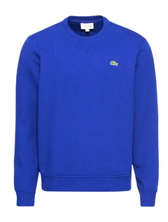 Moletom Lacoste Masculino Sport Crewneck Fleece Azul Royal