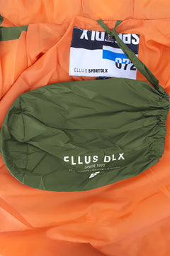 Jaqueta Ellus Masculina Check Hood Down Verde Militar