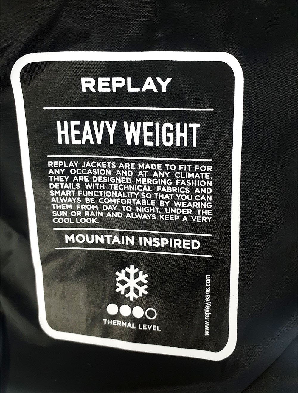 Jaqueta Replay Masculina Overtop Puffer Azul Claro