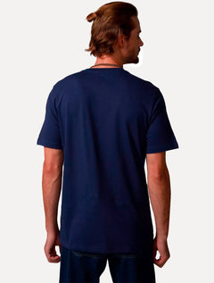 Camiseta Von der Volke Masculina Origineel Cycling Azul Marinho