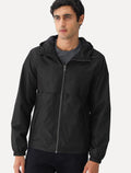 Jaqueta Dudalina Masculina Corta Vento Nylon Preta