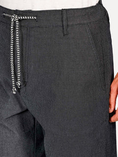 Bermuda Aramis Masculina Chino Cotton Sarja Preto Mescla