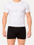 Cuecas Calvin Klein Trunk Micromodal Seamless Preta/Cinza Mescla Pack 2UN