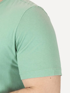 Camiseta Von der Volke Masculina Origineel Lettering Verde Claro