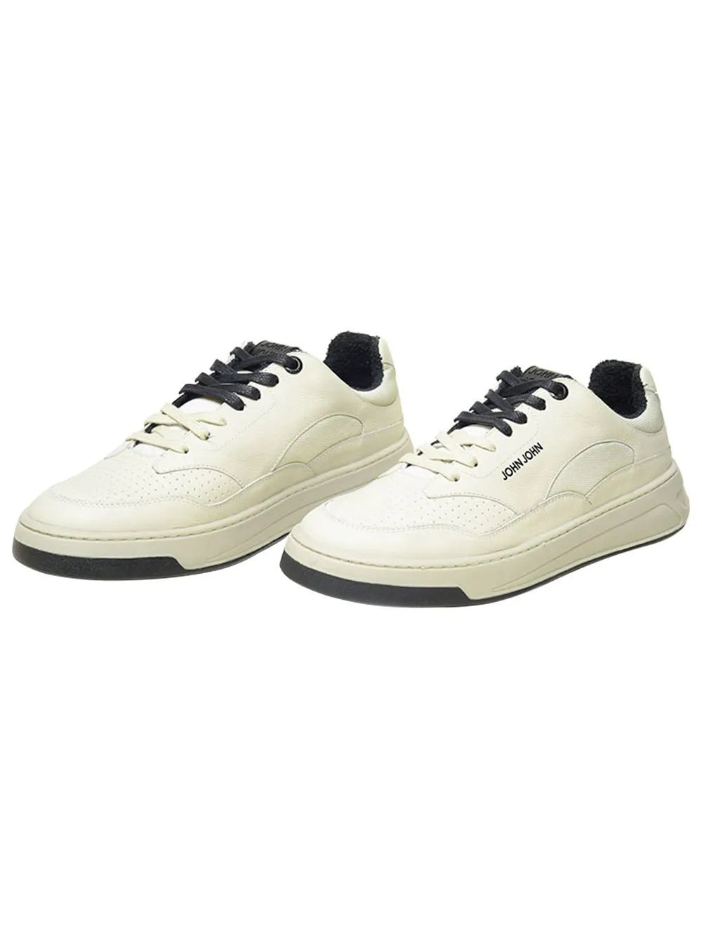 Tênis John John Masculino Sport Max Belfair Black Off-White