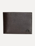Carteira Aramis Masculina Couro Saffiano Marrom Café