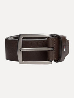 Cinto Tommy Hilfiger Masculino Denton 3.5 Adj Marrom