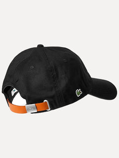 Boné Lacoste | Side Logo Preto