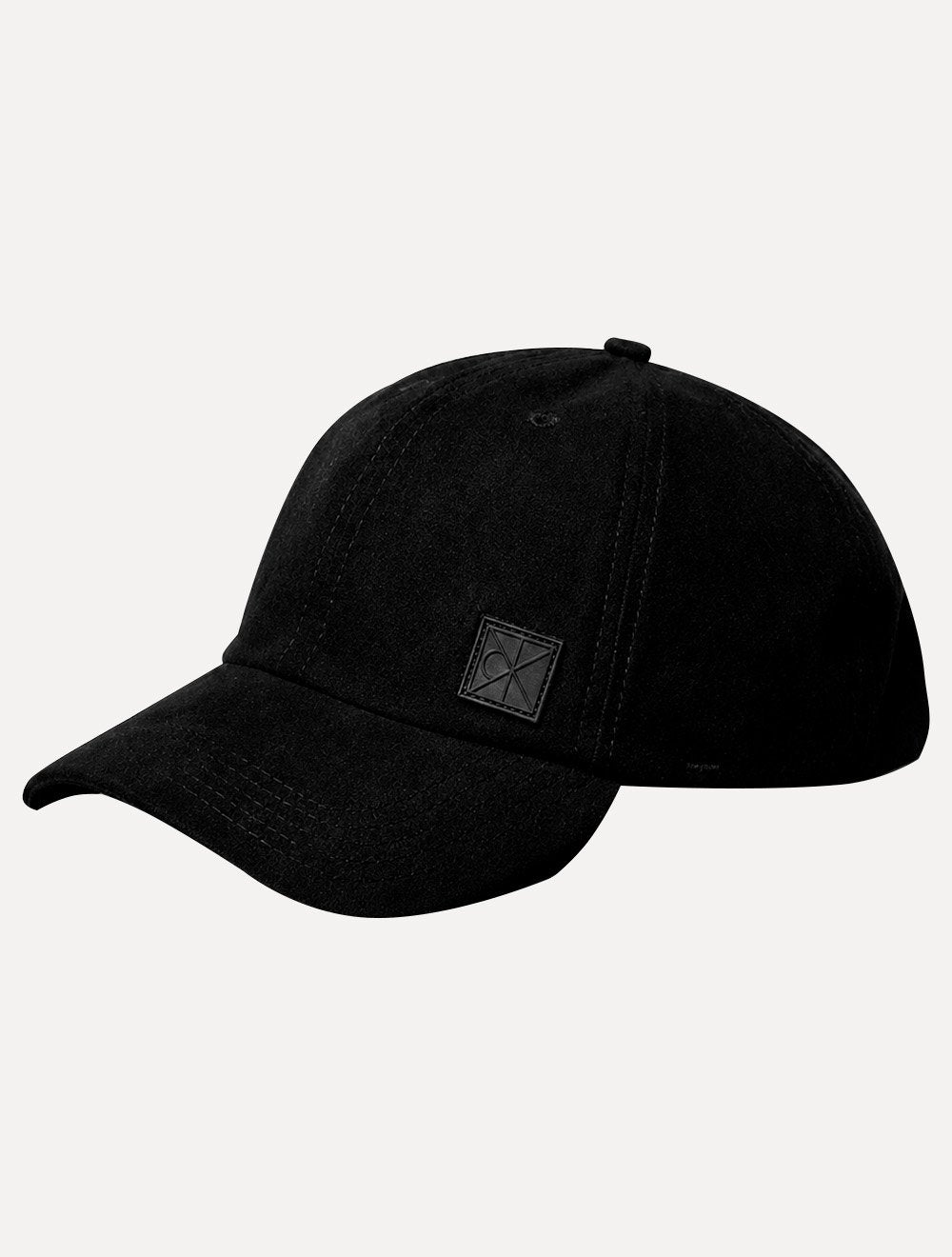 Boné Calvin Klein Masculino 6 Gomos Camurça CK Preto