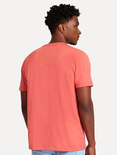 Camiseta Aramis Masculina Eco Lisa Goiaba Mescla