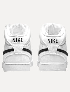 Tênis Nike Masculino Court Vision Mid Next Nature Black Branco