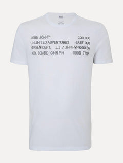 Camiseta John John Masculina Regular Fit Gate 098 Branca
