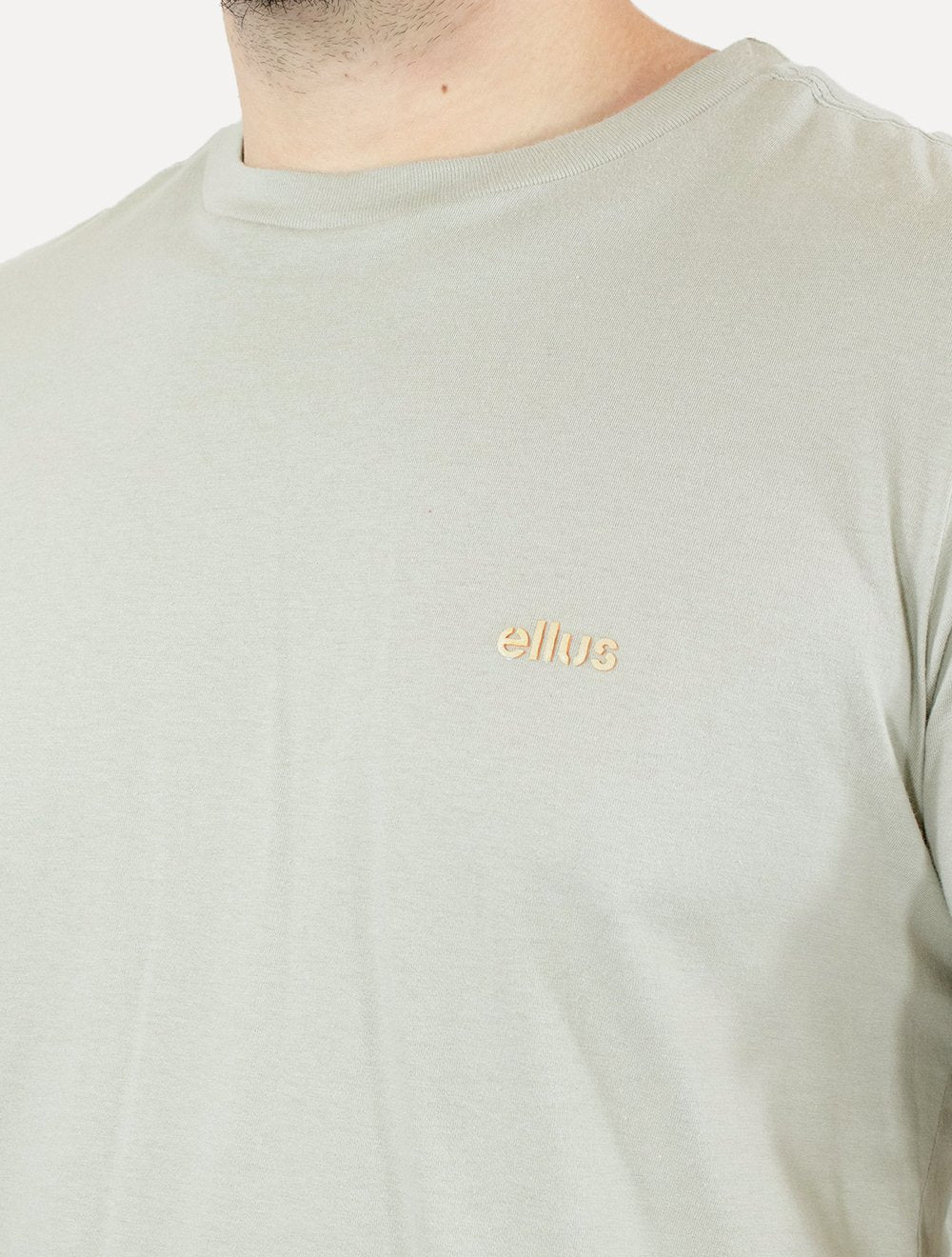 Camiseta Ellus Masculina Cotton Fine Duocolor Classic Cinza
