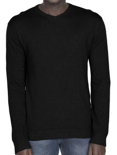 Suéter Reserva Masculino Tricot Basico Gola-V Preto