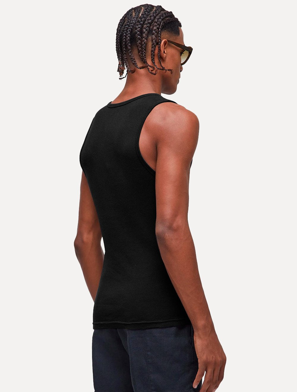 Regata Osklen Masculina Slim Rib Preta
