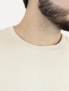 Moletom Calvin Klein Masculino Logo New York Off-White