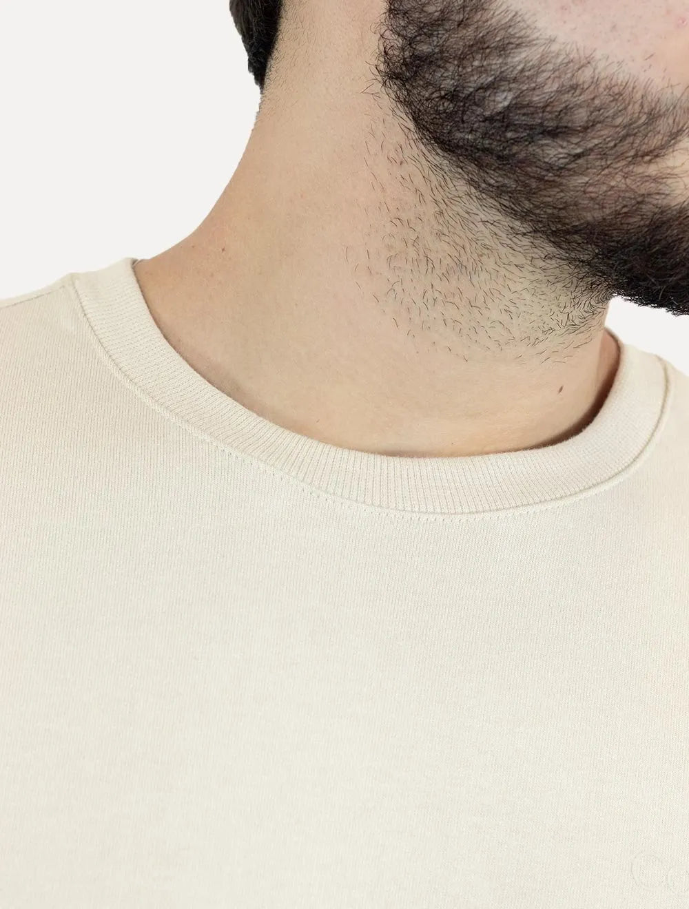 Moletom Calvin Klein Masculino Logo New York Off-White