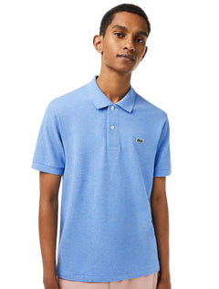 Polo Lacoste Masculina L.12.12 Azul Mescla