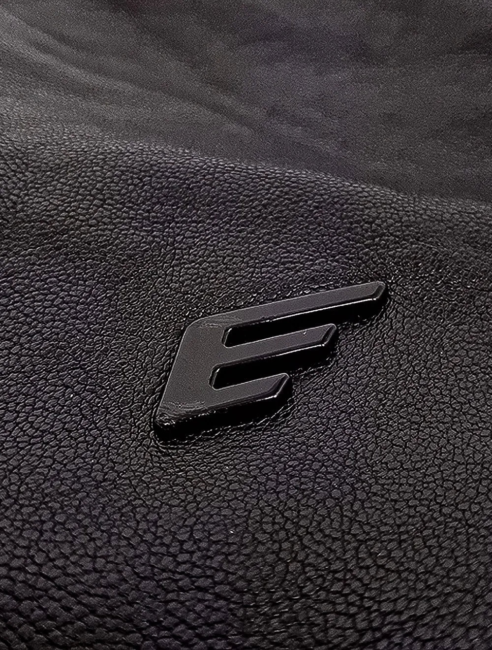 Jaqueta Ellus Masculina PU Leather Washed New Aviator Marrom Café