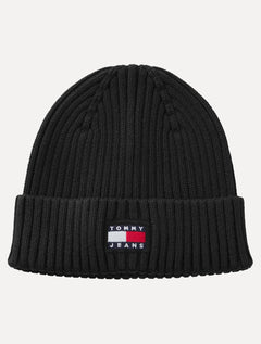 Gorro/Touca Tommy Jeans Heritage Core Beanie Preto