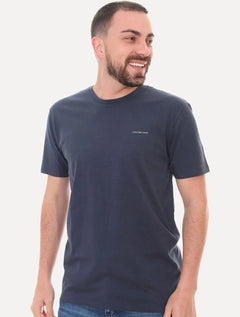 Kit Camisetas Calvin Klein Jeans | Light New Nape Preta/Azul Marinho