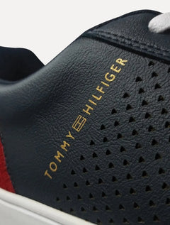 Tênis Tommy Hilfiger Masculino Couro Daniel 23 Azul Marinho