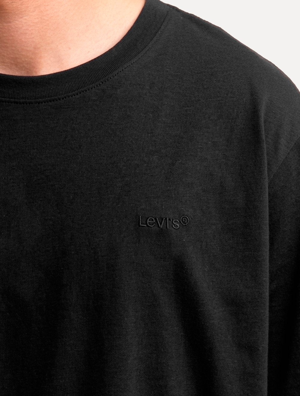 Camiseta Masculina Levis Regular Pima Icon Preta