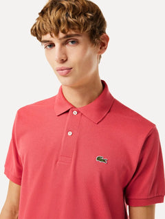 Polo Lacoste Masculina L.12.12 Goiaba