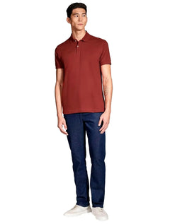 Polo Aramis Masculina Regular Basic Piquet Vermelho