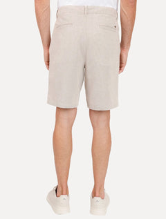 Bermuda Aramis Masculina Chino Nature Cáqui Mescla